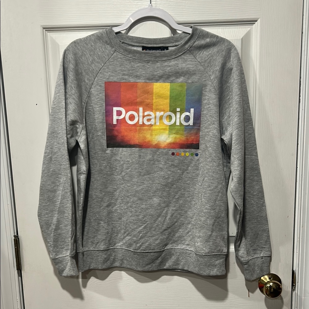 Polaroid Gray Women's Sweater Size Small